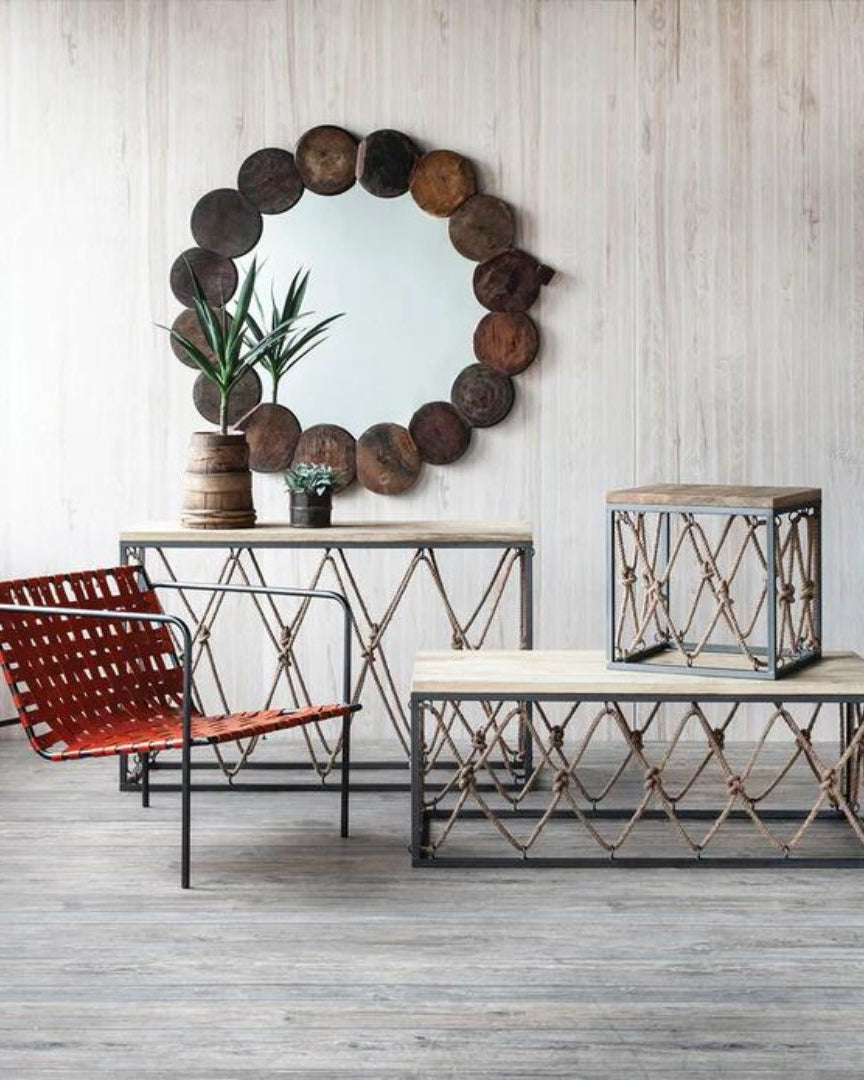 Edna Chapati Mirror - Art & Mirrors - Hello Norden