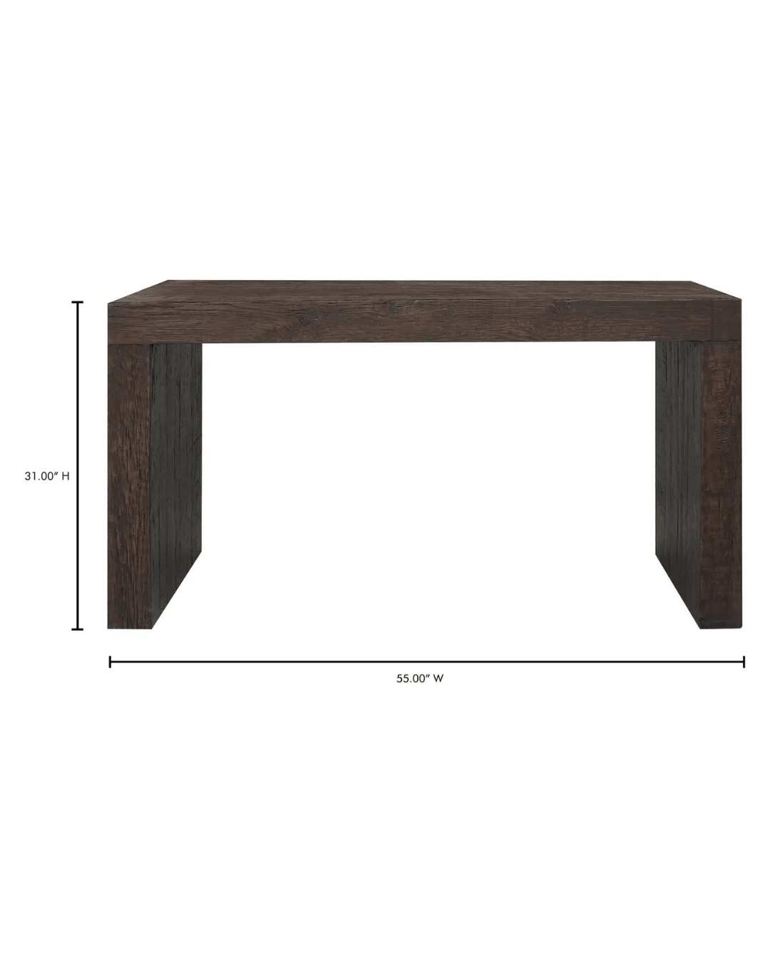 Wallace Reclaimed Oak Console Table - Reclaimed Wood Furniture - Hello Norden