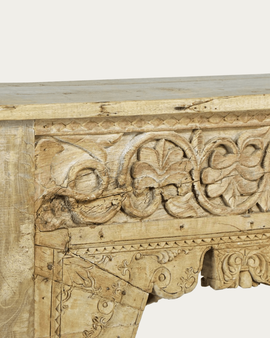 Linden Architectural Salvage Console Table - Reclaimed Wood Furniture - Hello Norden