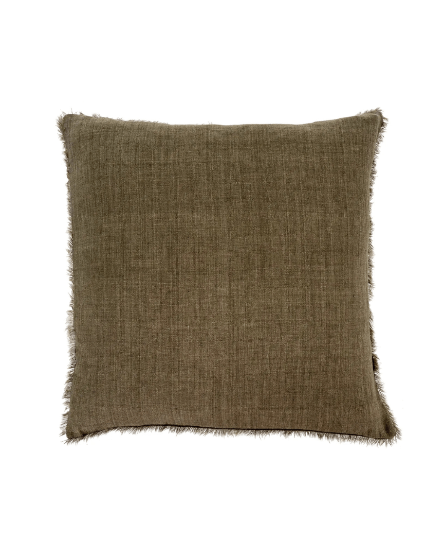 Erling Linen Throw Pillow 24" X 24" - Throw Pillows - Hello Norden