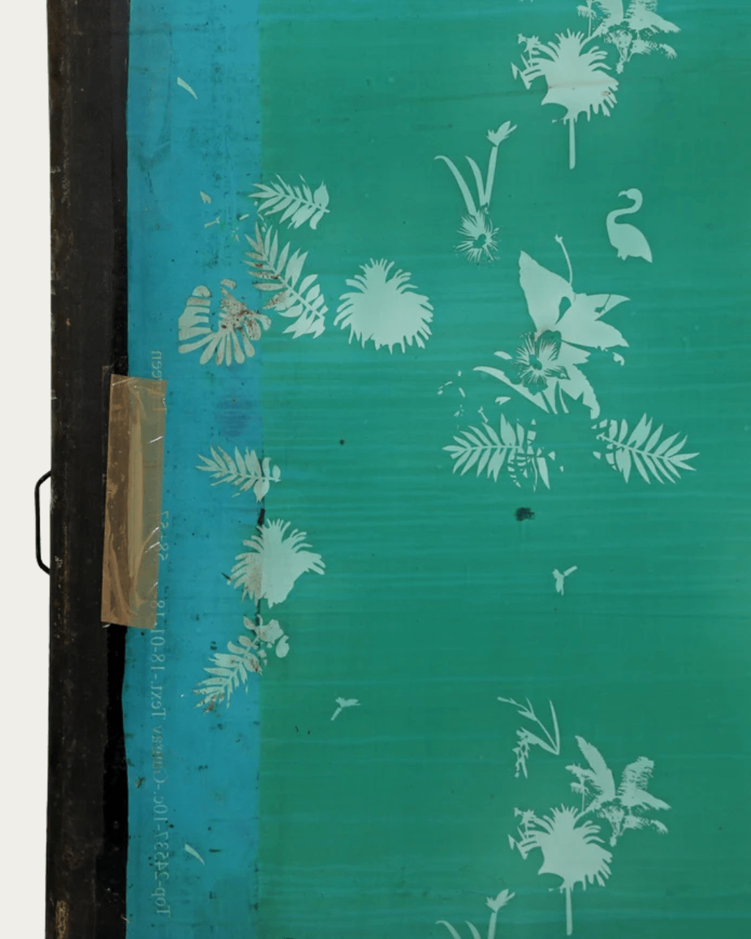 Textile Printing Screen - Art & Mirrors - Hello Norden