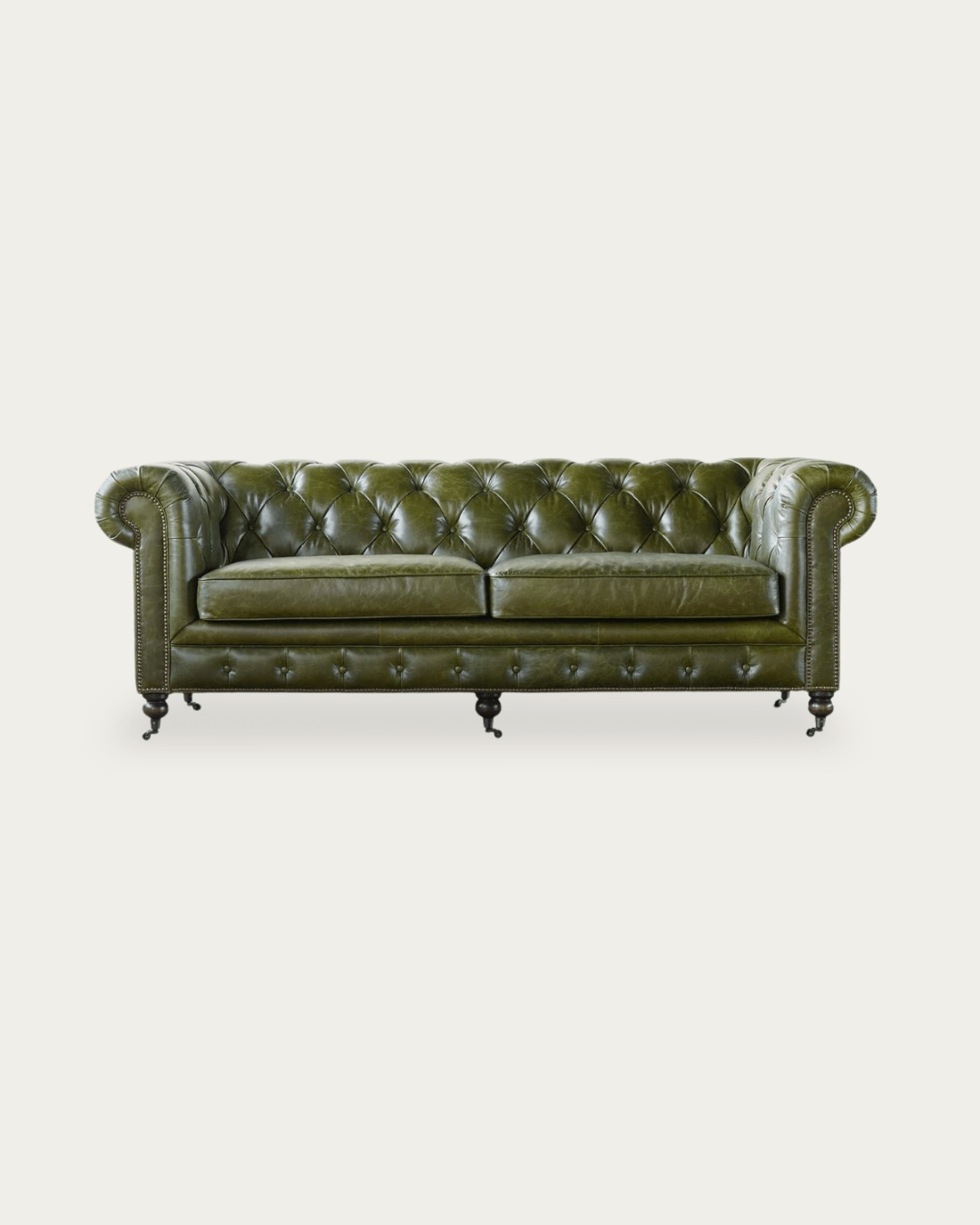 Fenris Leather Chesterfield Sofa - Sofas - Hello Norden