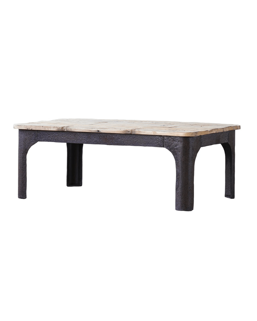 Finn Rustic Wood Coffee Table - Coffee Tables - Hello Norden