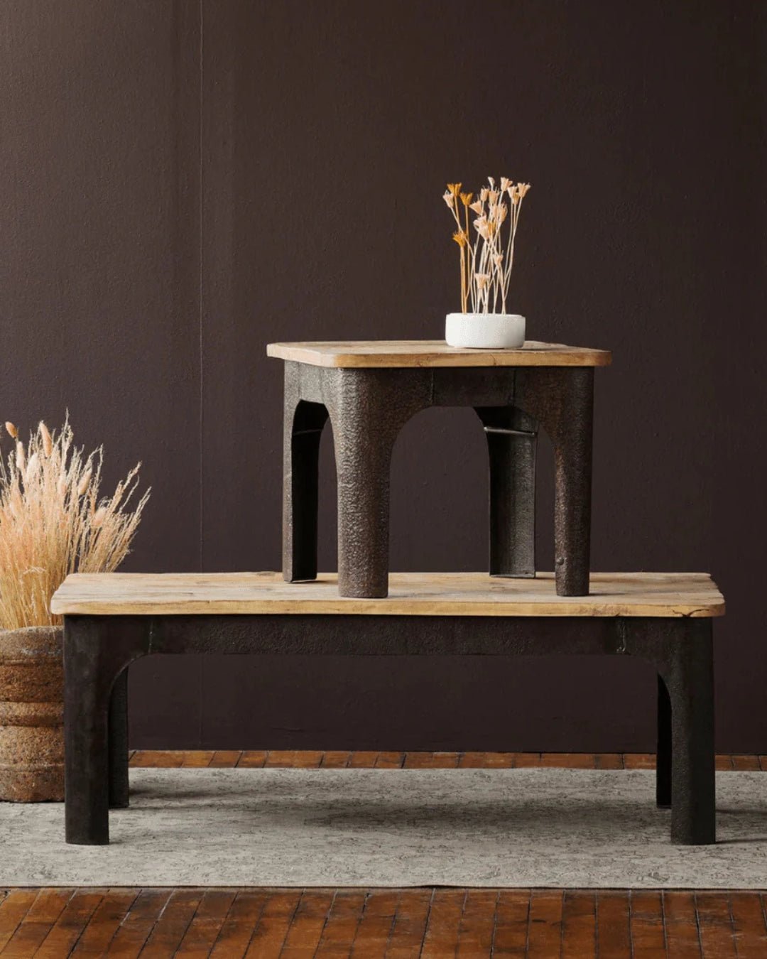 Finn Rustic Wood Coffee Table - Coffee Tables - Hello Norden