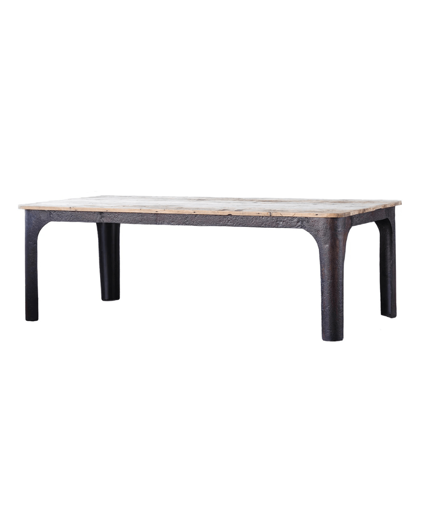 Finn Rustic Wood Dining Table - Dining Tables - Hello Norden