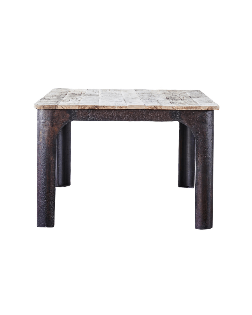 Finn Rustic Wood Dining Table - Dining Tables - Hello Norden