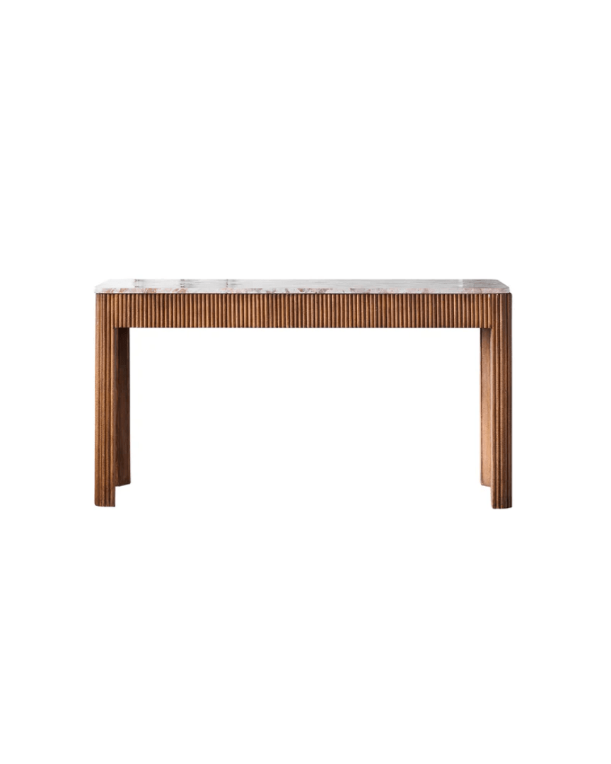 Fjola Marble Console Table - Consoles - Hello Norden