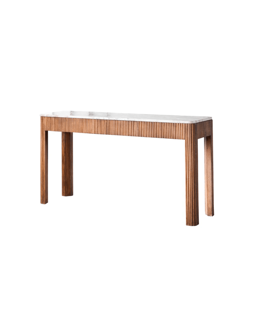 Fjola Marble Console Table - Consoles - Hello Norden