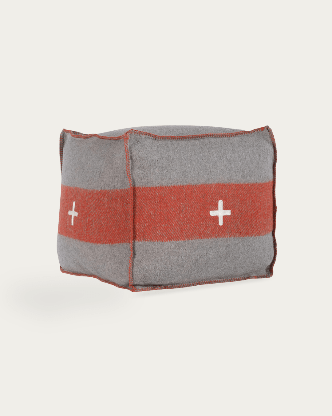 Frey Army Pouf - Stools & Poufs - Hello Norden