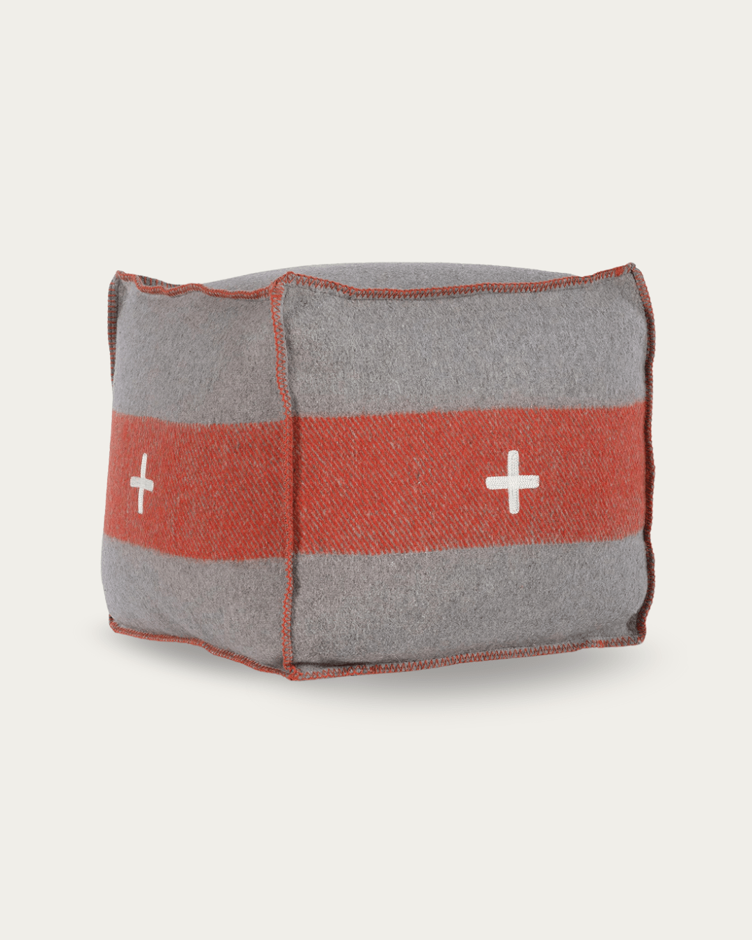 Frey Army Pouf - Stools & Poufs - Hello Norden