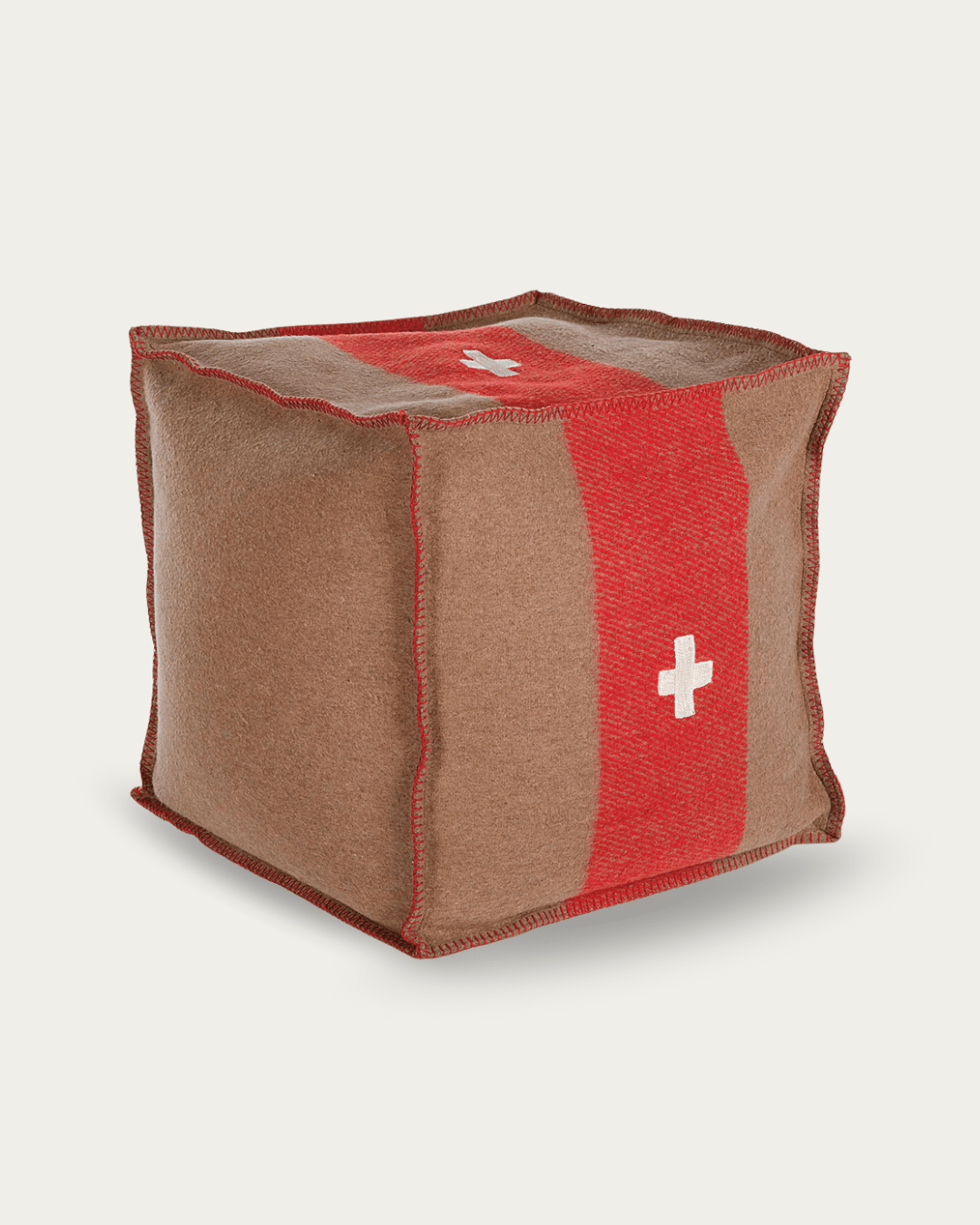 Frey Army Pouf - Stools & Poufs - Hello Norden