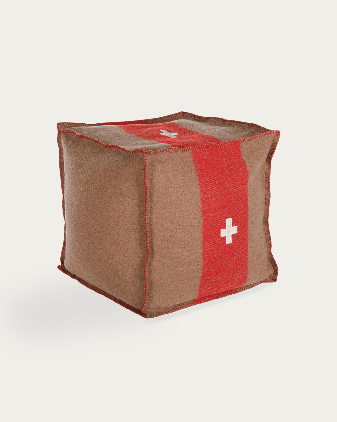 Frey Army Pouf - Stools & Poufs - Hello Norden