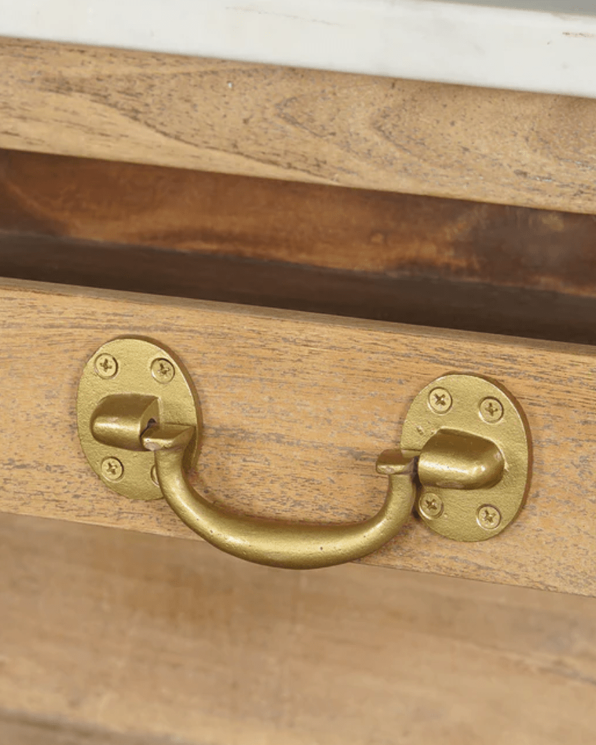 Helmi Marble Kitchen Island - Kitchen Island - Hello Norden