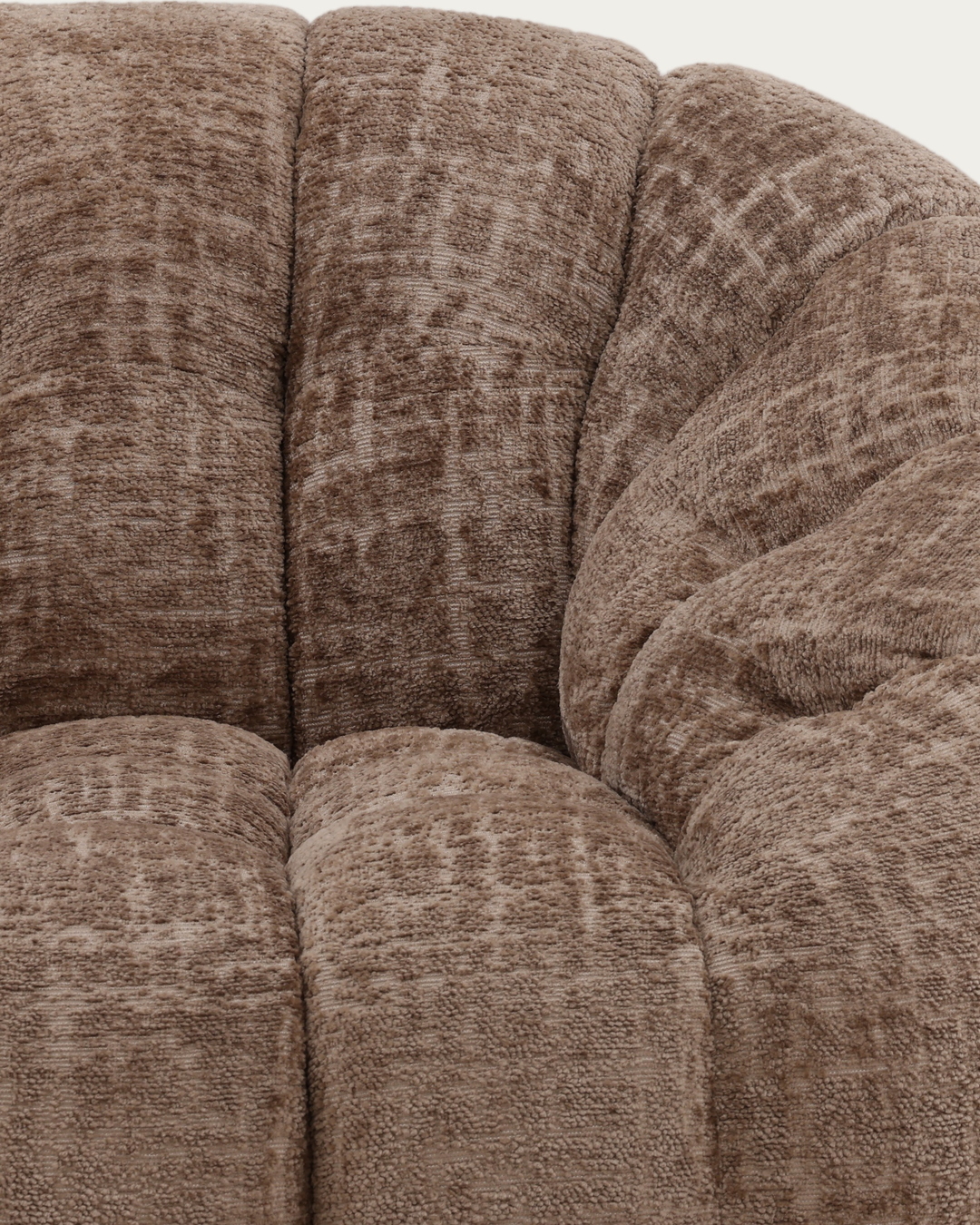 living room furniture modern mountain chenile fabric swivel chair Hello Norden - Herman Swivel Chair, detail view