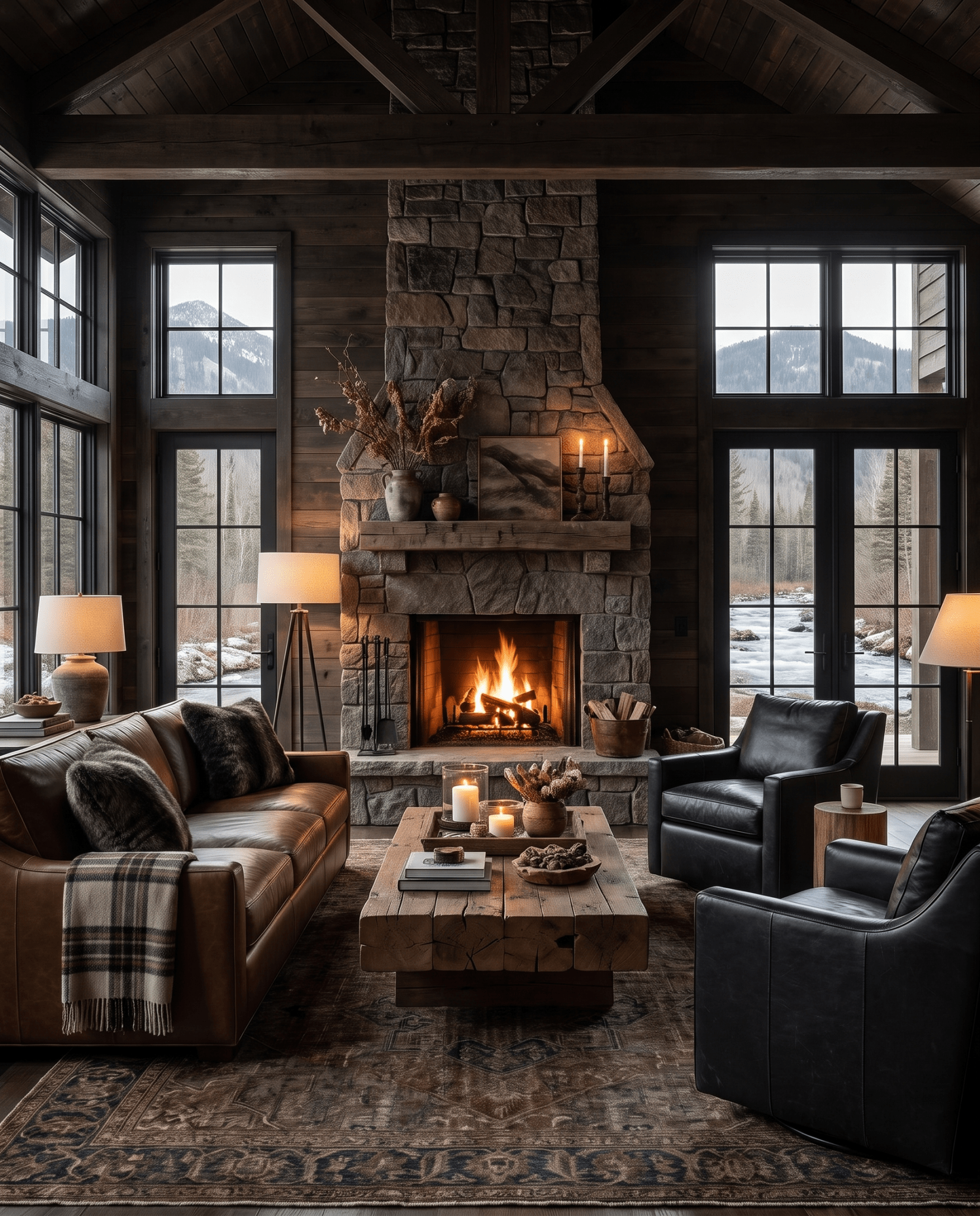 Wilhelm Sofa (multiple sizes) detail — Cinderpeak Modern Rustic Living Room | Hello Norden