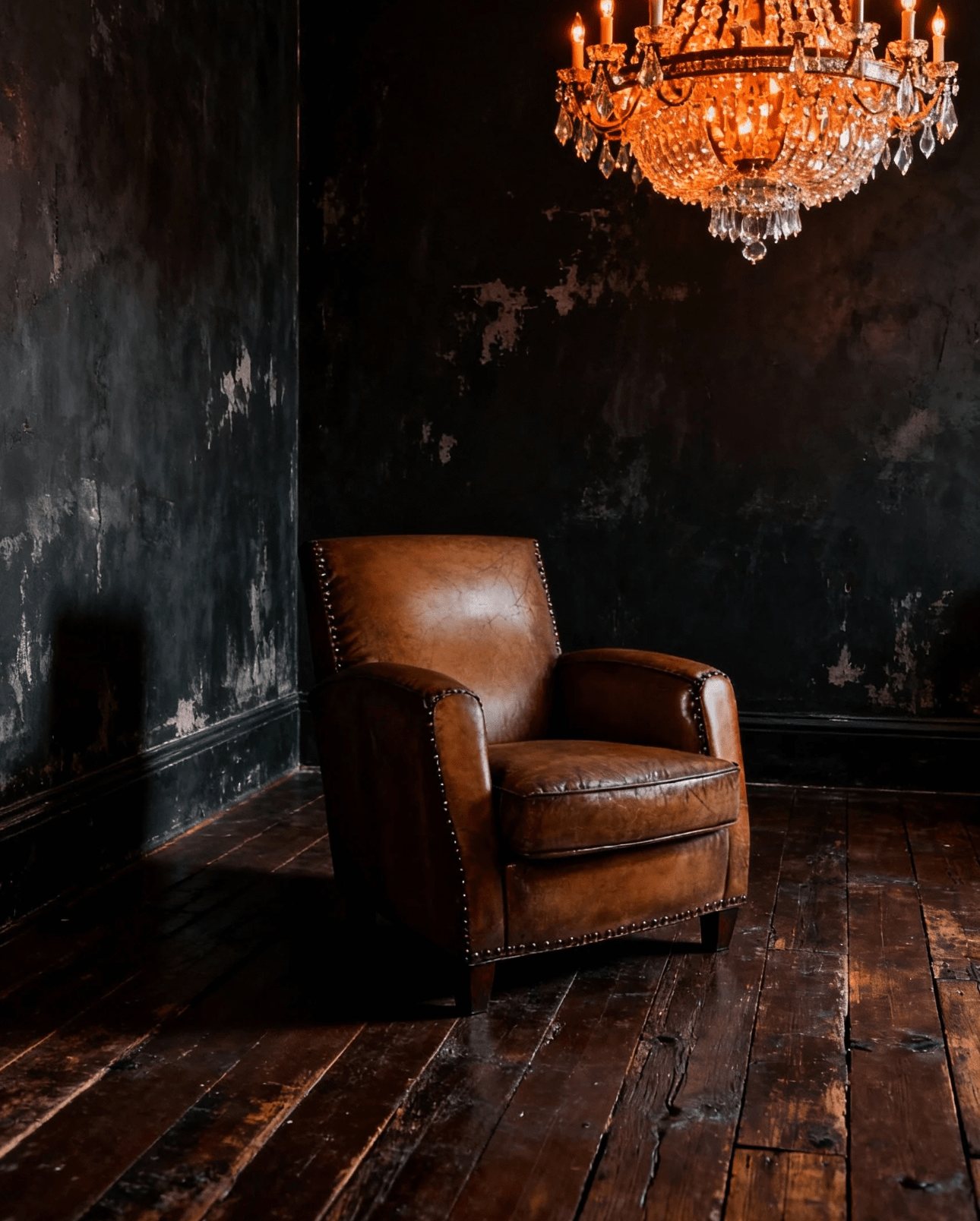 Igor Brown Leather Club Chair - Arm Chairs - Hello Norden