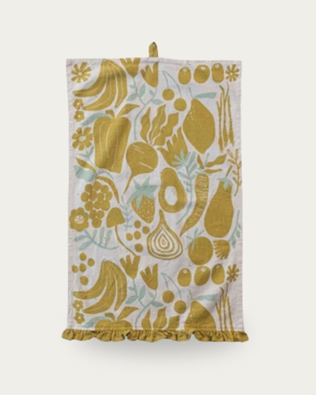 Joran Printed Cotton Tea Towel - Kitchen Towels - Hello Norden