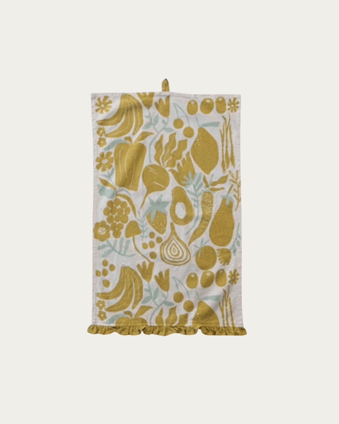 Joran Printed Cotton Tea Towel - Kitchen Towels - Hello Norden