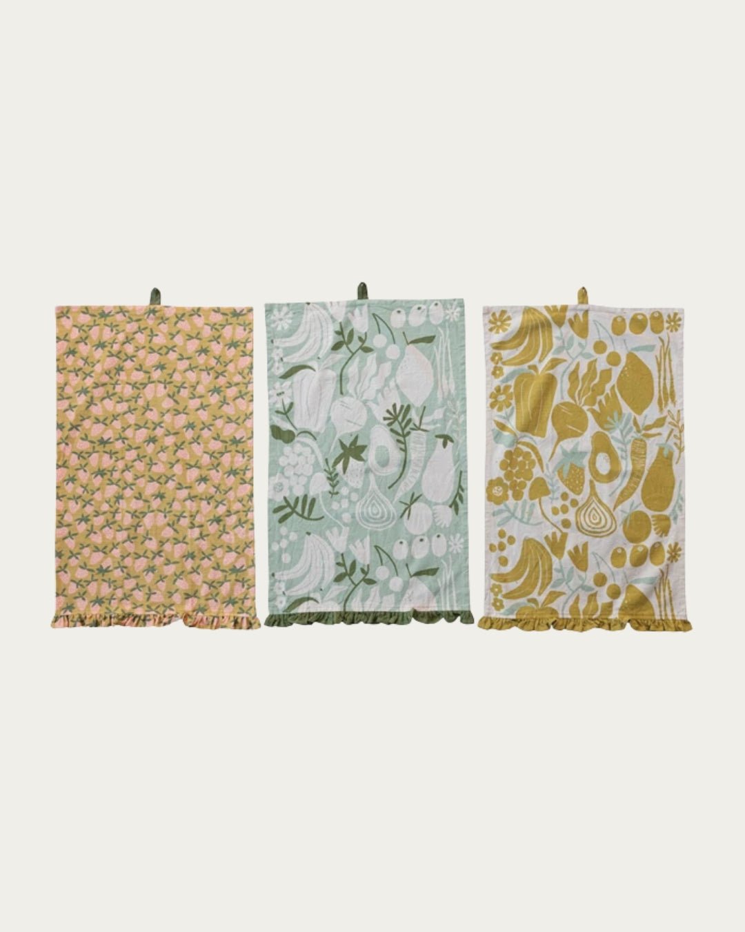 Joran Printed Cotton Tea Towel - Kitchen Towels - Hello Norden