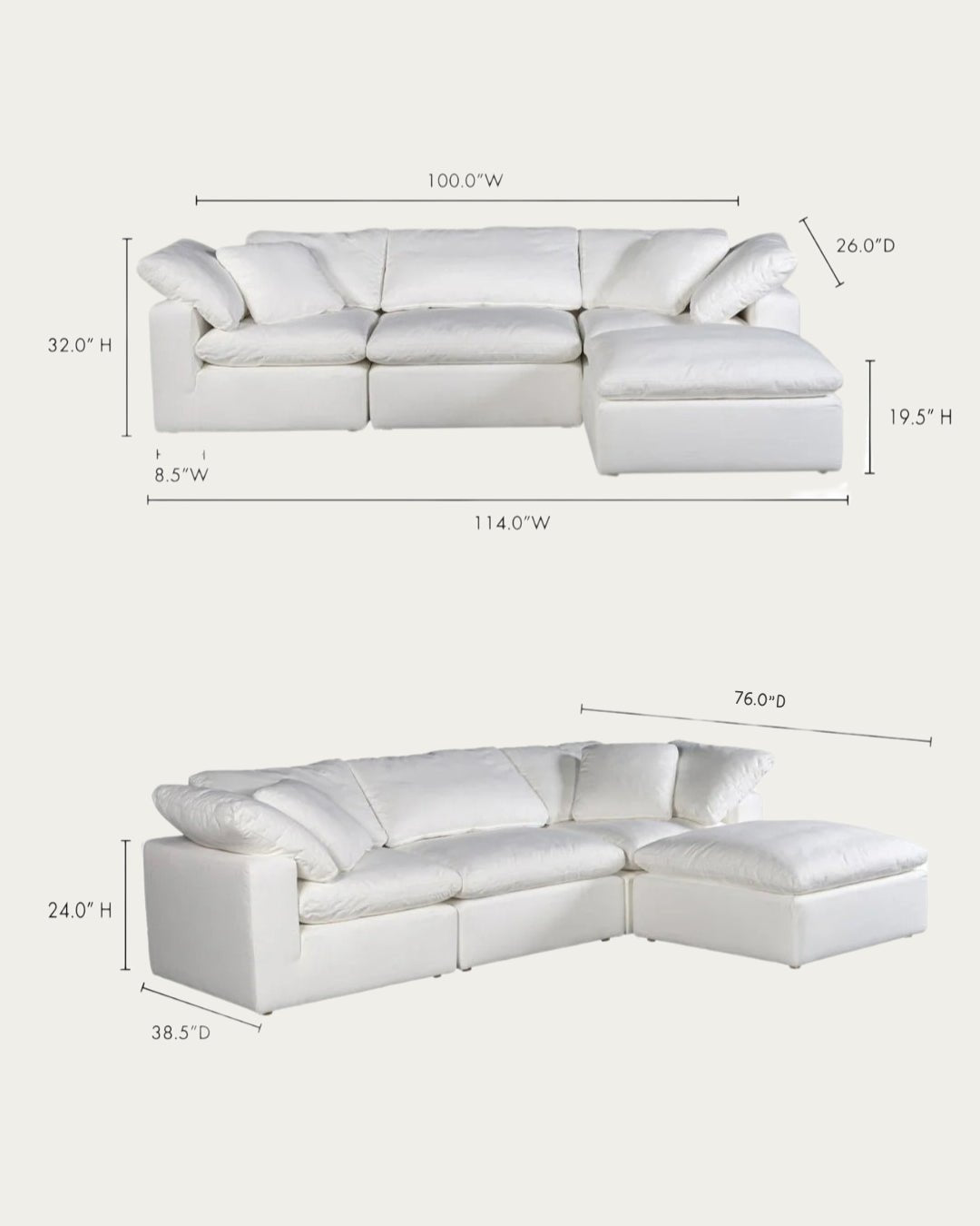 Jorian Lounge Sectional - Sectionals - Hello Norden