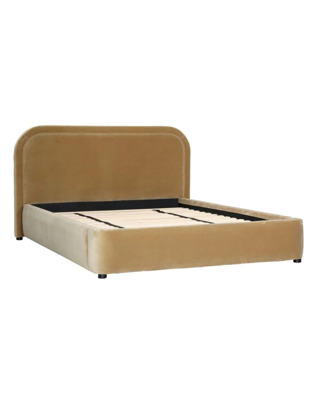Jukka Velvet Bed - Bed - Hello Norden