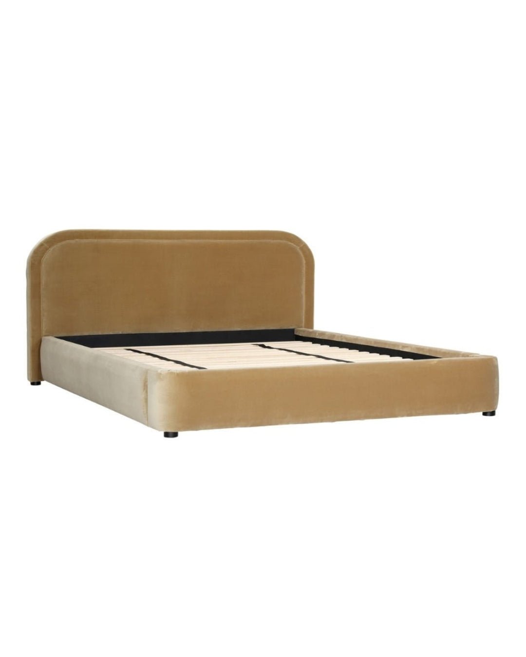 Jukka Velvet Bed - Bed - Hello Norden