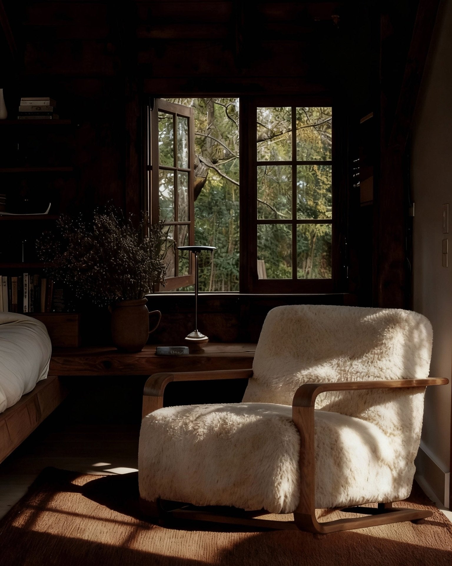 Kaarl Sheepskin Lounge Chair - Arm Chairs - Hello Norden