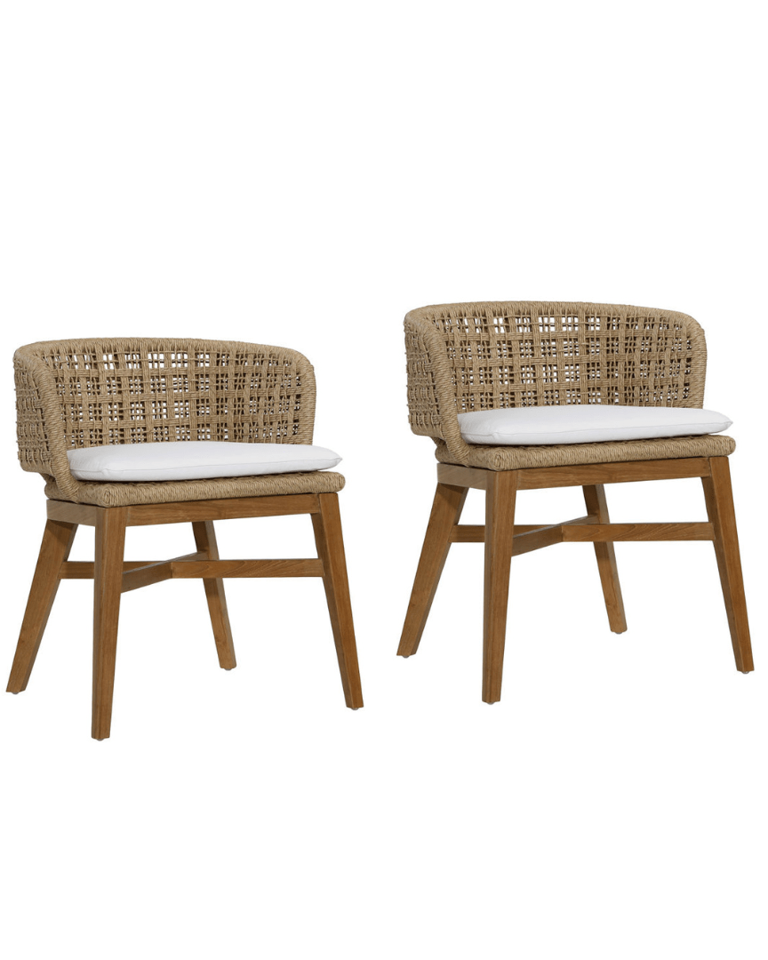Kaila Outdoor Dining Chair (Set of 2) - Dining Chairs - Hello Norden
