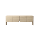 Kasper Curved Wood Sideboard - Consoles - Hello Norden