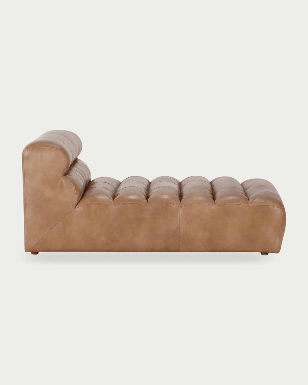 Rainor Leather Chaise - Lounge Chairs - Hello Norden