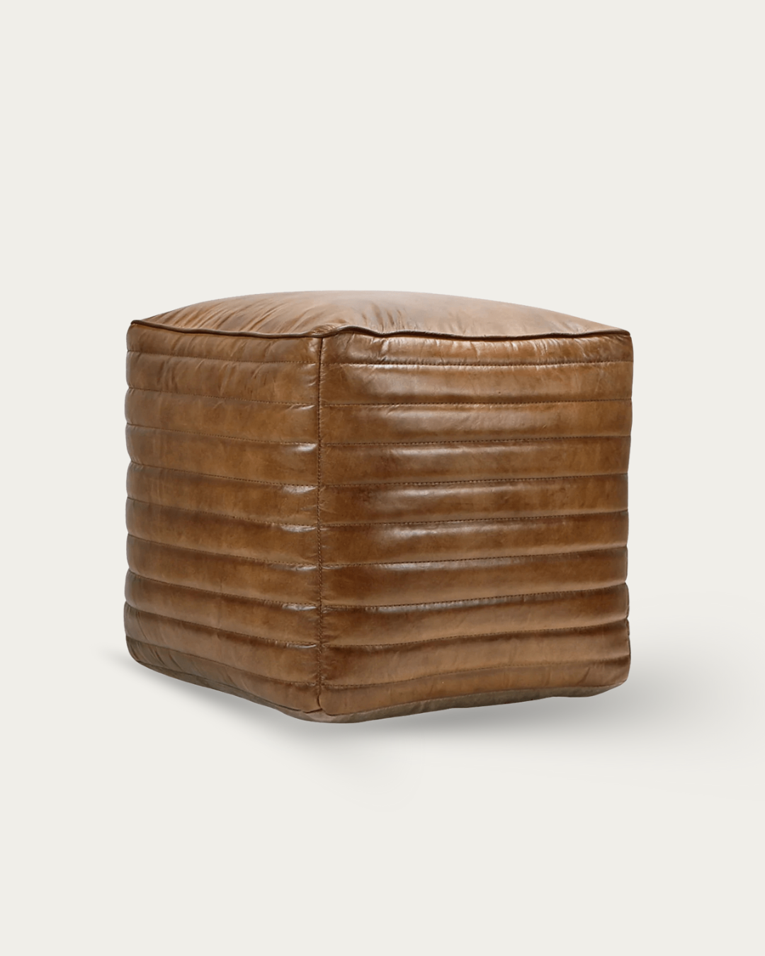 Leather Ottoman (Multiple Options) - Ottomans - Hello Norden