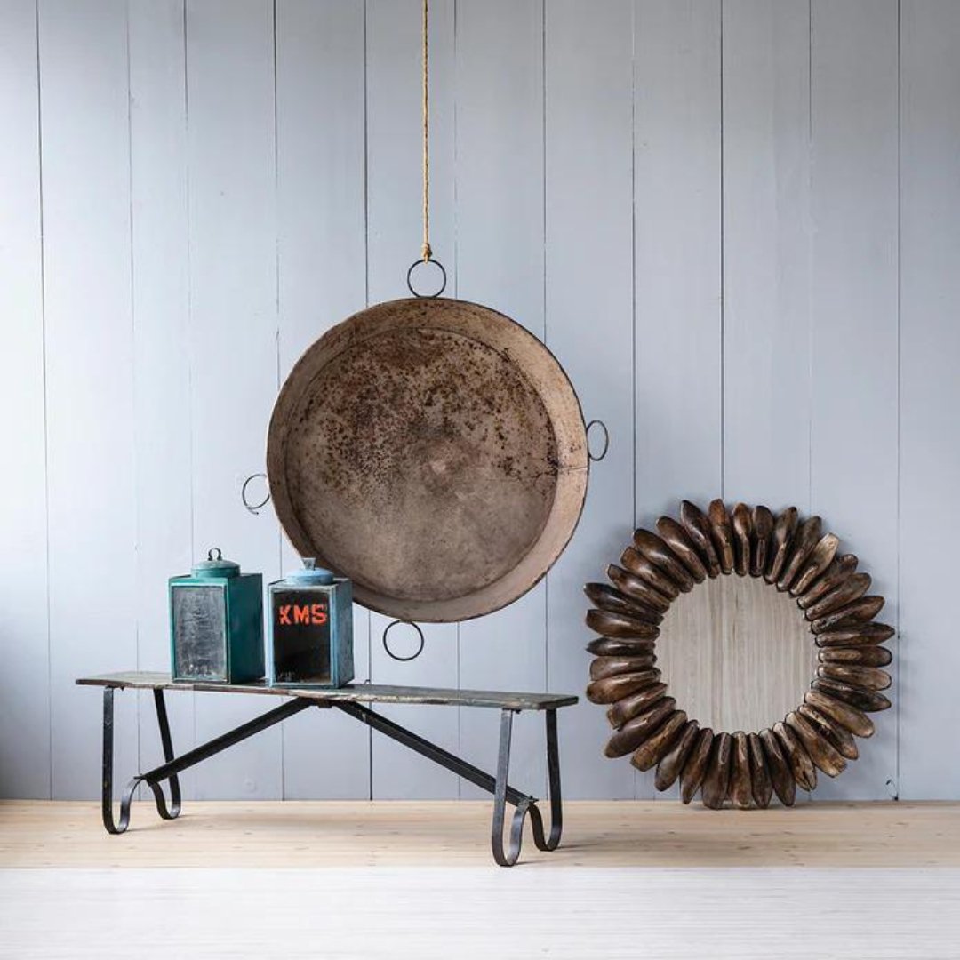 Leeben Round Zinc Tray - Decorative Objects - Hello Norden