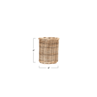 Liv Hand Woven Wicker Basket - Baskets & Storage - Hello Norden