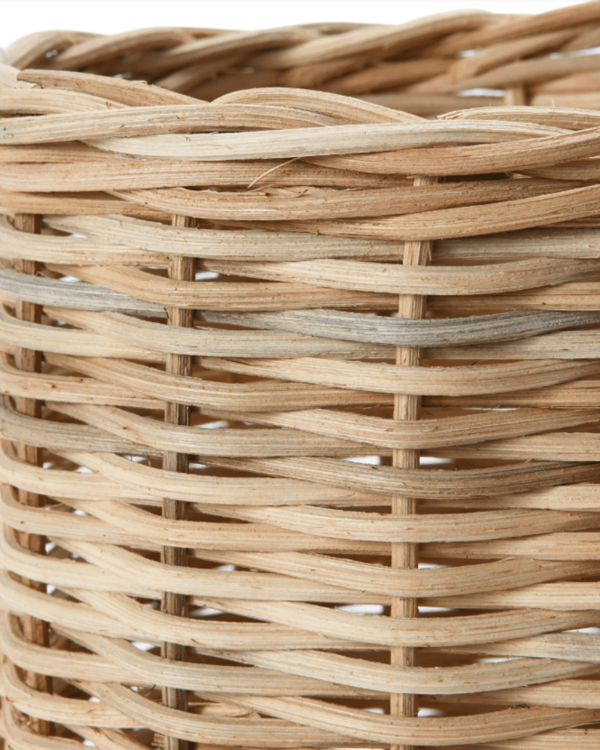 Liv Hand Woven Wicker Basket - Baskets & Storage - Hello Norden