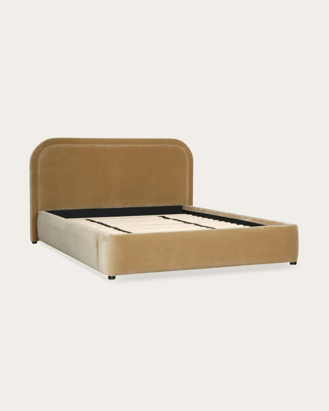 Jukka Velvet Bed - Beds & Headboards - Hello Norden