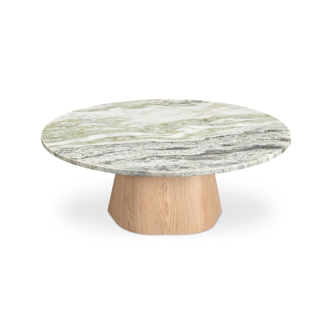 Lynnea marble and wood coffee table - Coffee Tables - Hello Norden