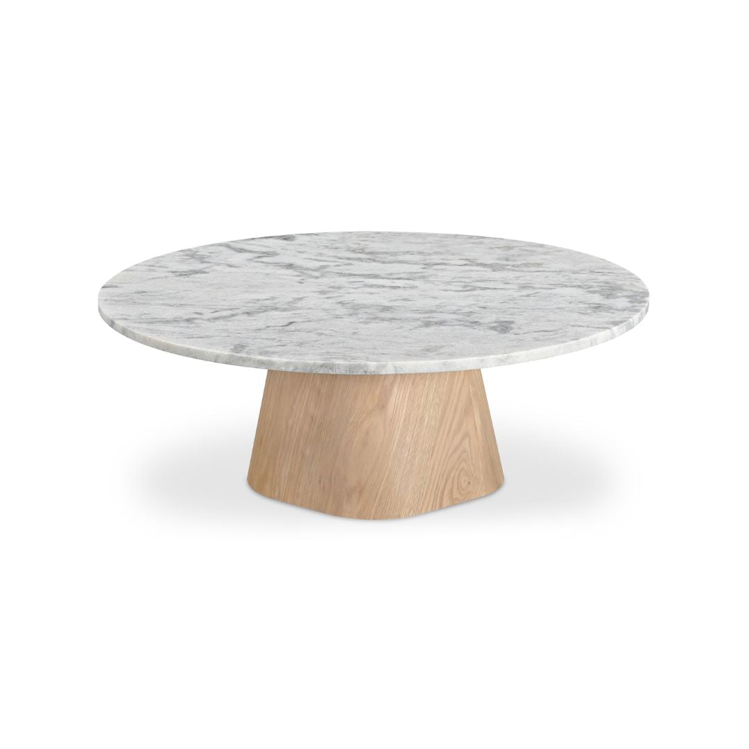 Lynnea marble and wood coffee table - Coffee Tables - Hello Norden