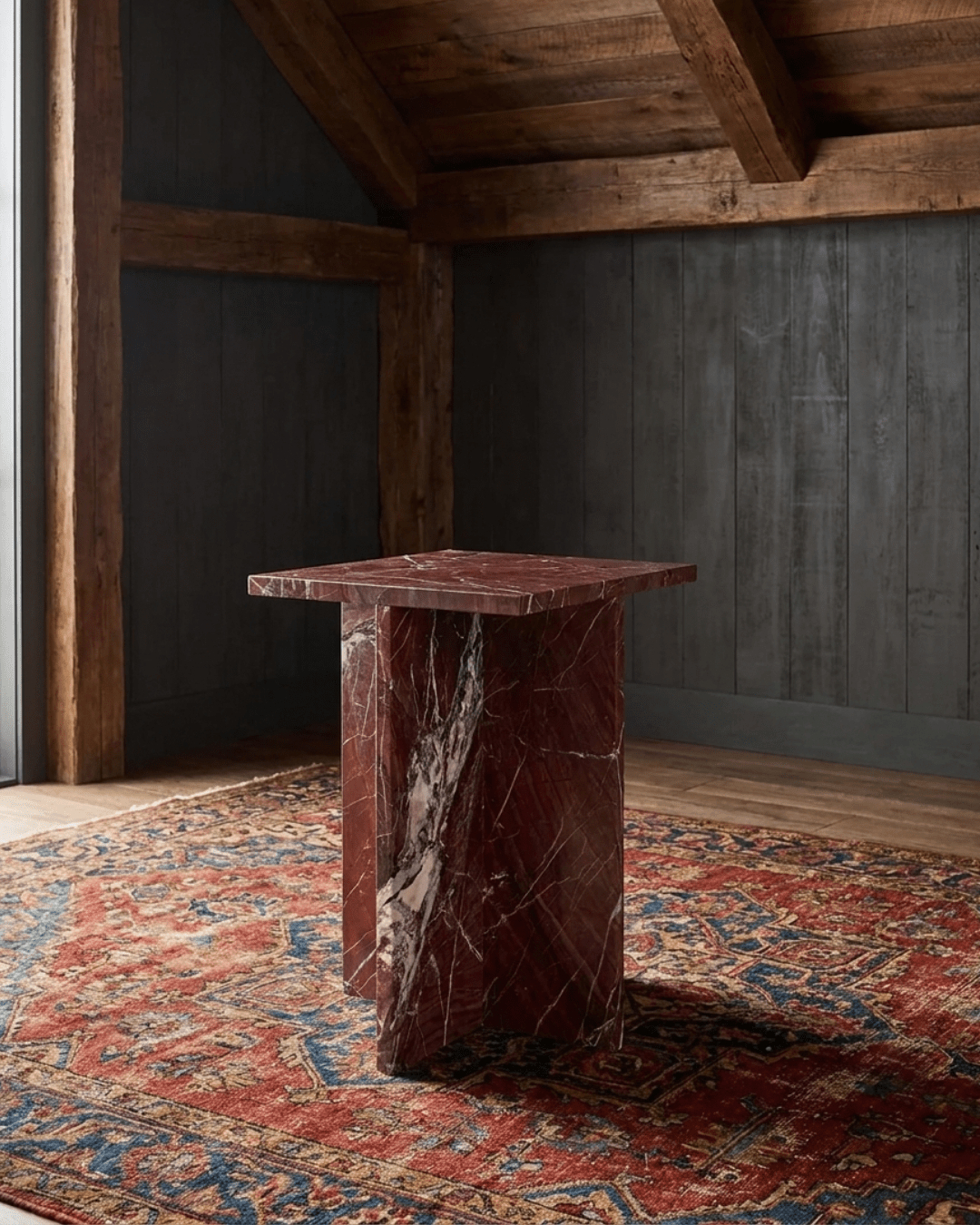 Wayde Marble Side Table - Side Tables - Hello Norden