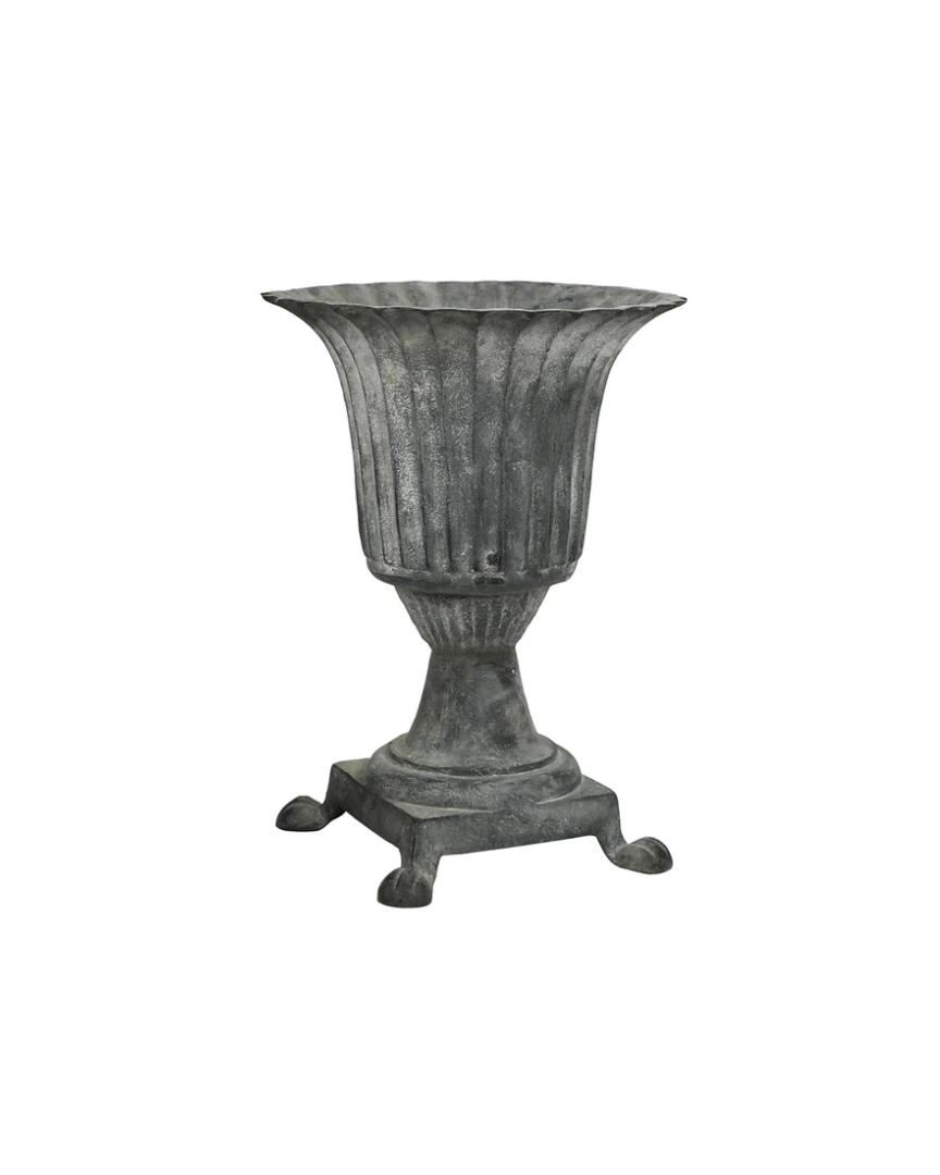 Maynard Cast Iron Urn Planter - Planters & Pots - Hello Norden