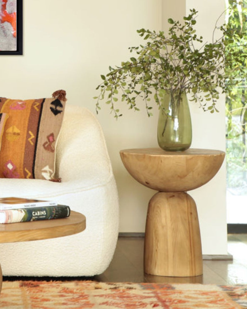 Lovisa Side Table - Reclaimed Wood Furniture - Hello Norden