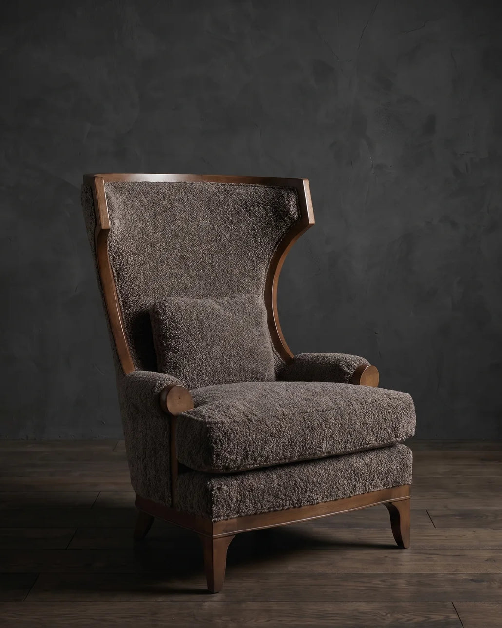 Made to order furniture wingback chair