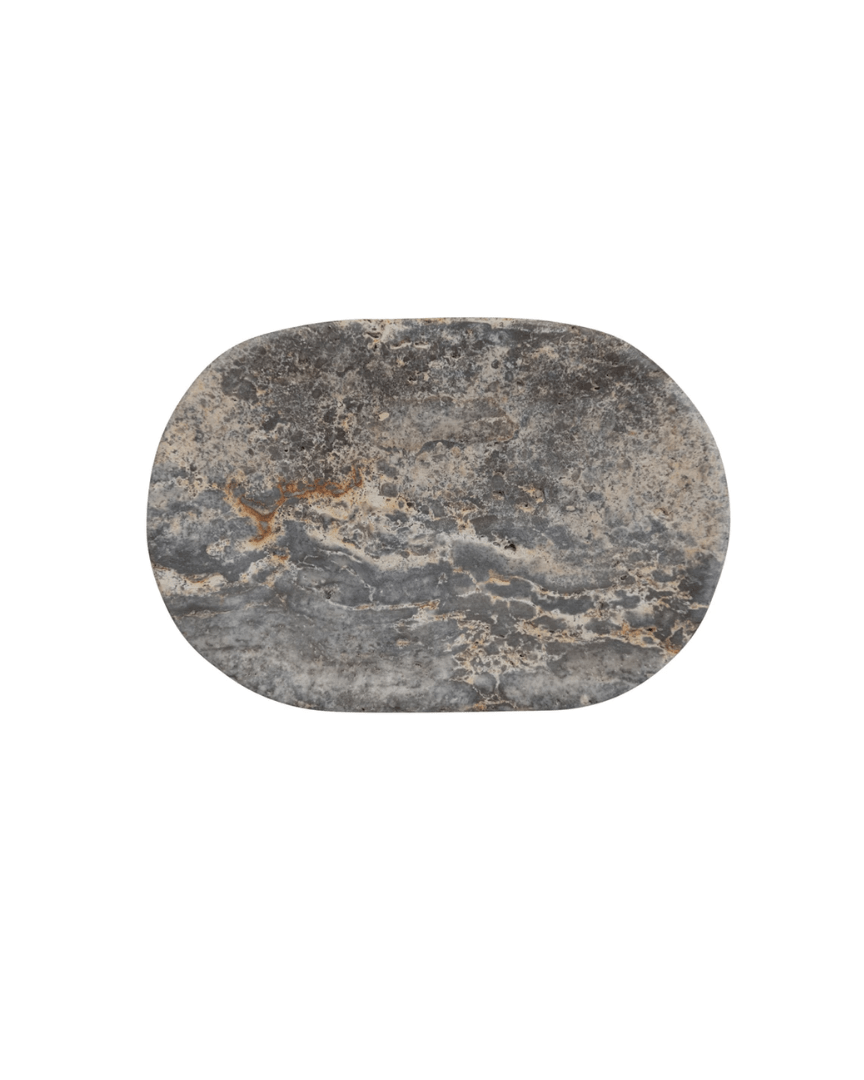 Nels Travertine Soap Dish - Soap Dish - Hello Norden