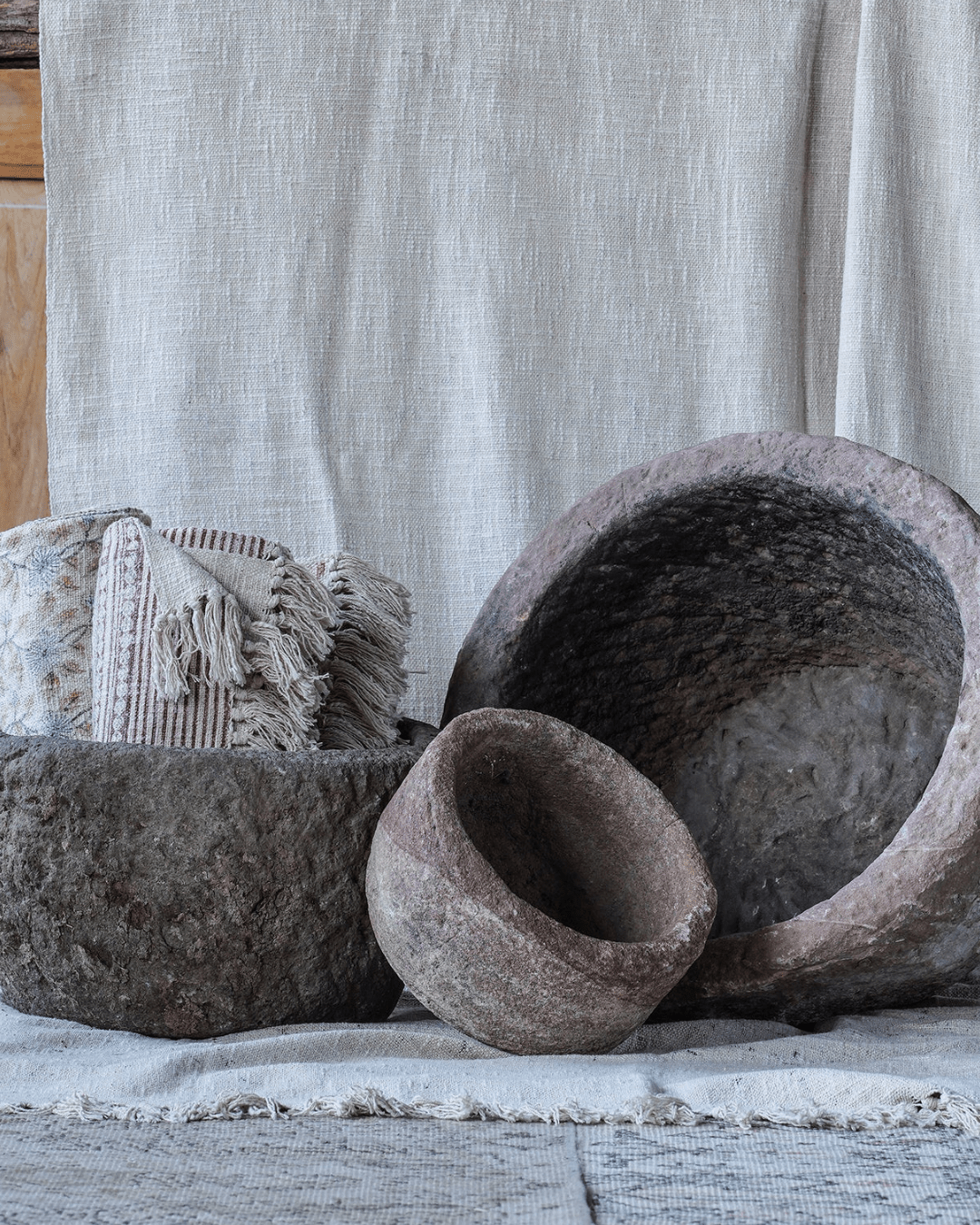 Nilsson Vintage Stone Outdoor Planter - Planters & Pots - Hello Norden