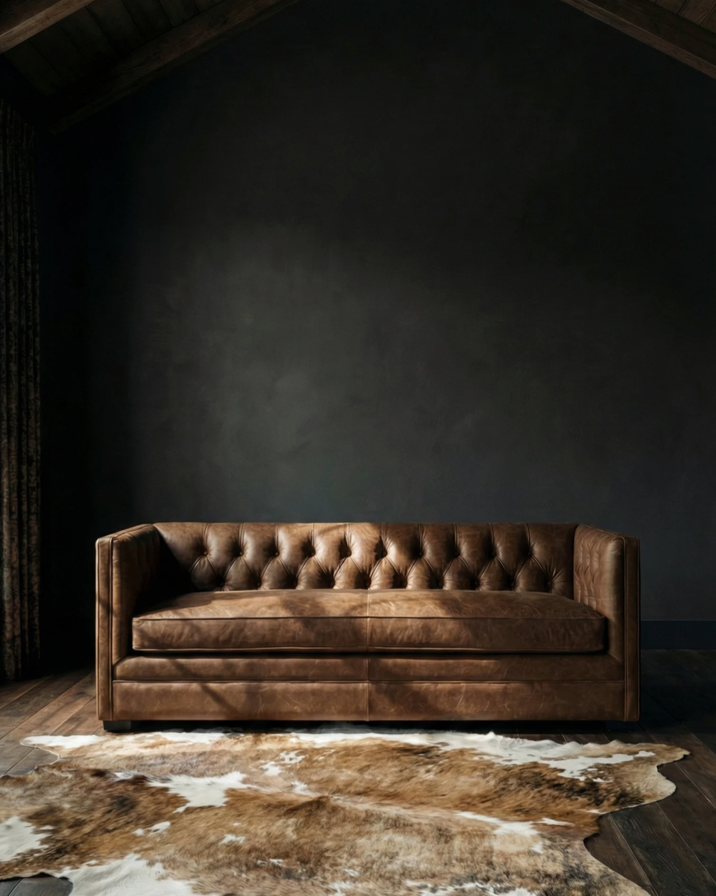 olin custom furniture sofa couch leather chesterfield Hello Norden