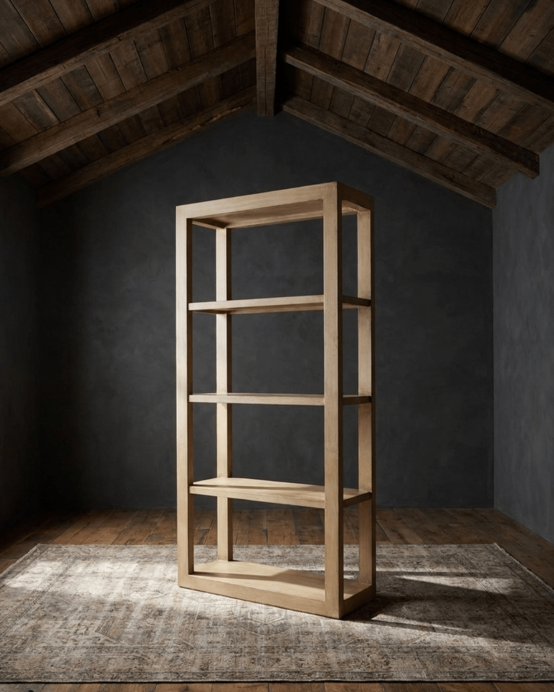 Kolbein Bookcase - Reclaimed Wood Furniture - Hello Norden