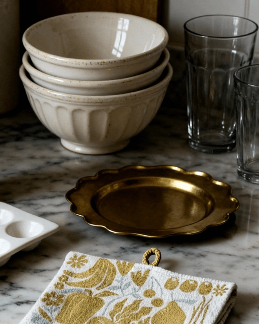 Oyvind Brass Tray - Decorative Objects - Hello Norden