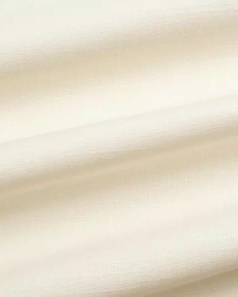 Palmer Ivory Eco-Performance Linen fabric swatch