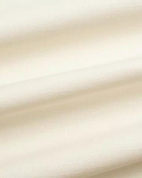 Palmer Ivory Eco-Performance Linen fabric swatch