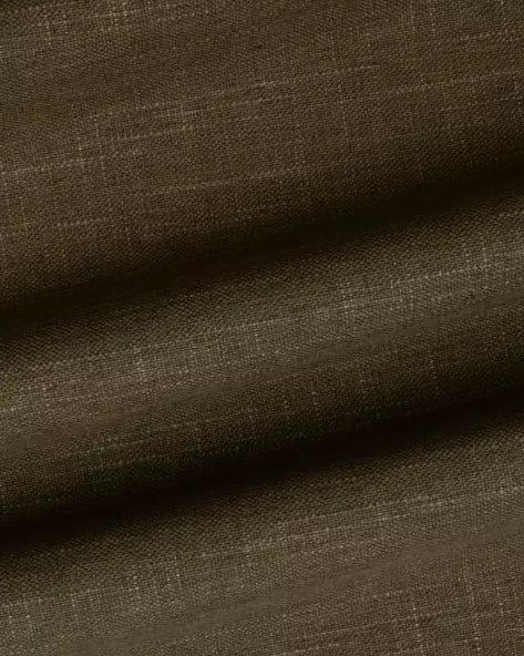 Palmer Olive Eco-Performance Linen fabric swatch