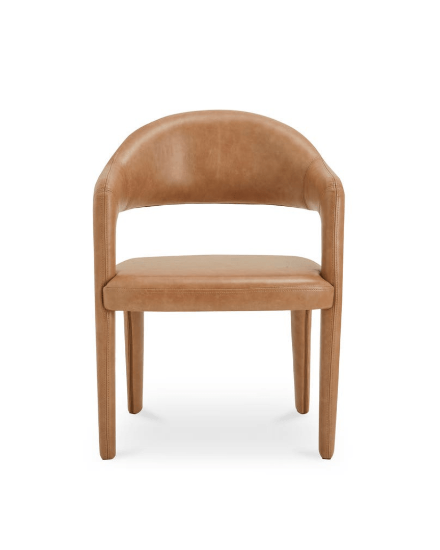 Peder Leather Dining Chair - Dining Chairs - Hello Norden